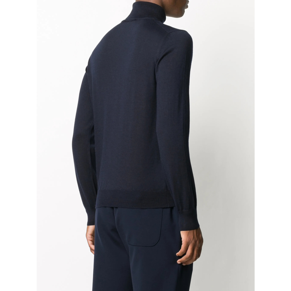 Ribbed Roll-Neck Jumper