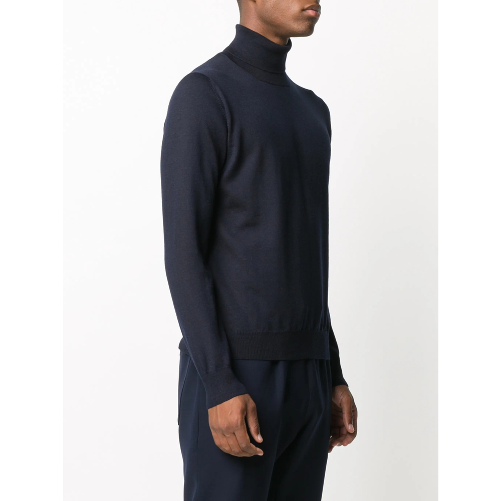 Ribbed Roll-Neck Jumper