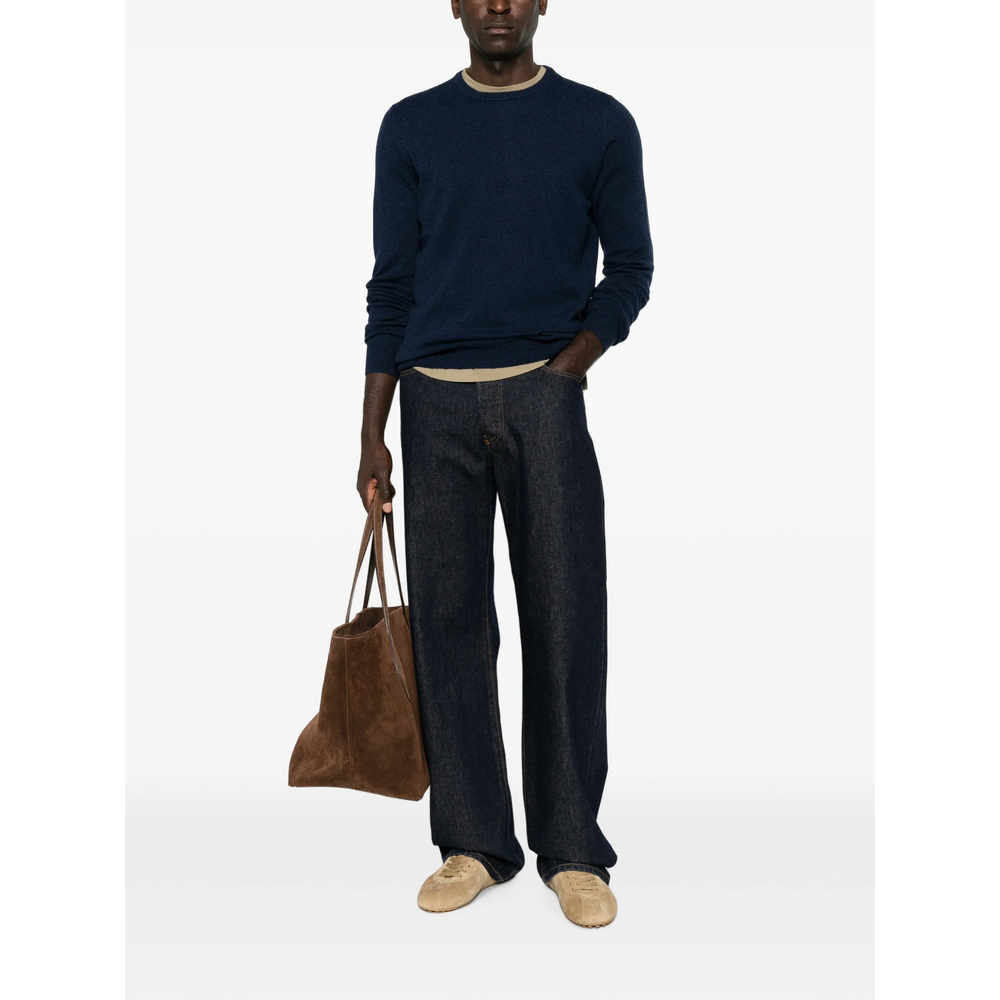 Crew-Neck Long-Sleeve Sweater