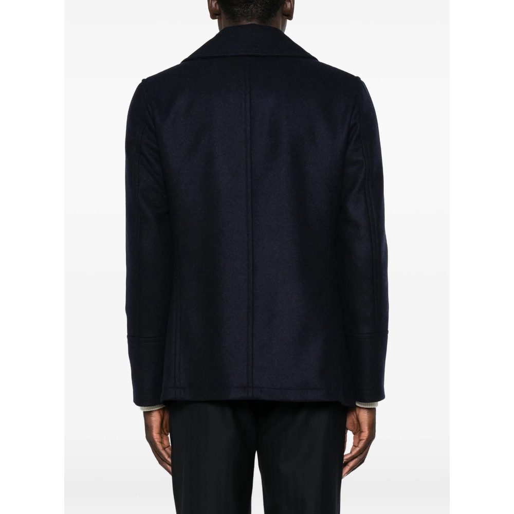 Double-Breasted Button-Down Jacket
