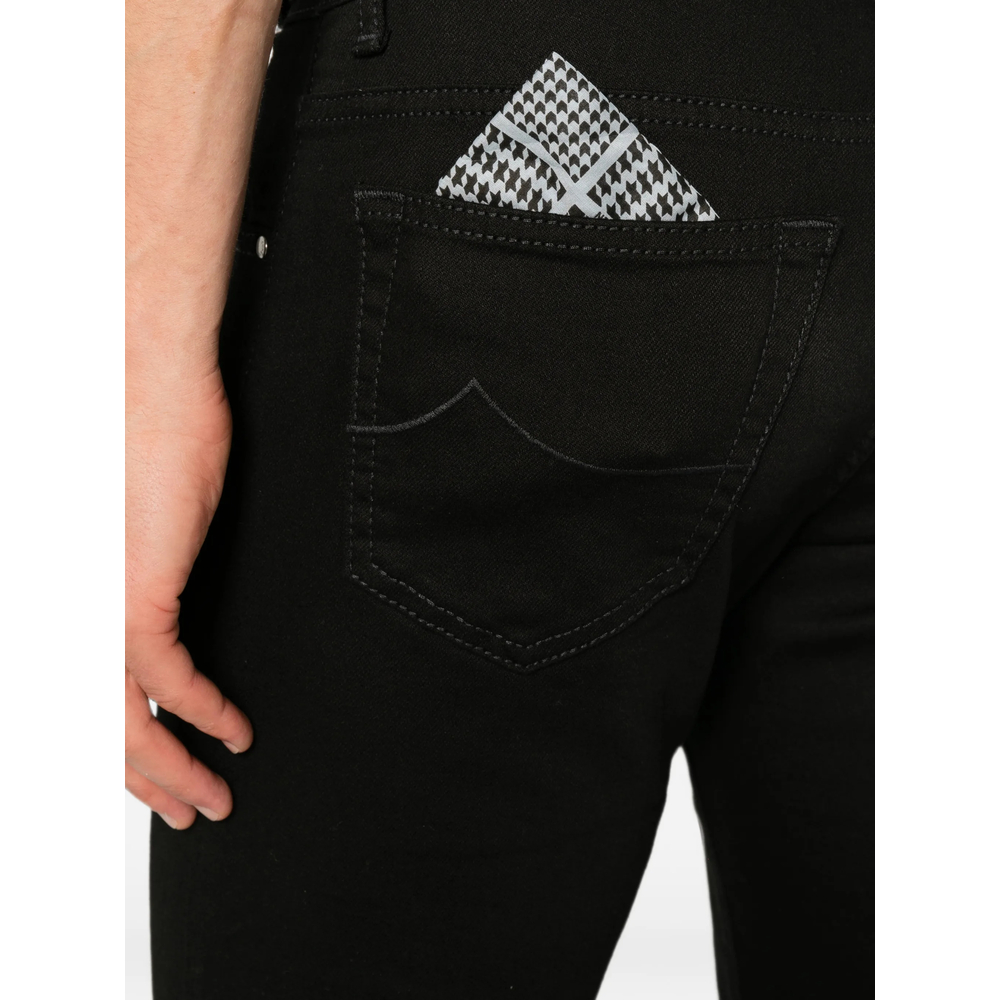 Jacob Cohën Logo-Patch Slim