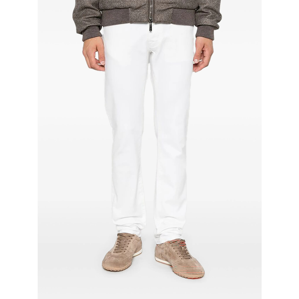 Jacob Cohën Logo-patch Straight-leg Jeans
