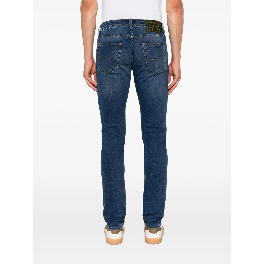 Jacob Cohën Nick Logo-Patch Jeans