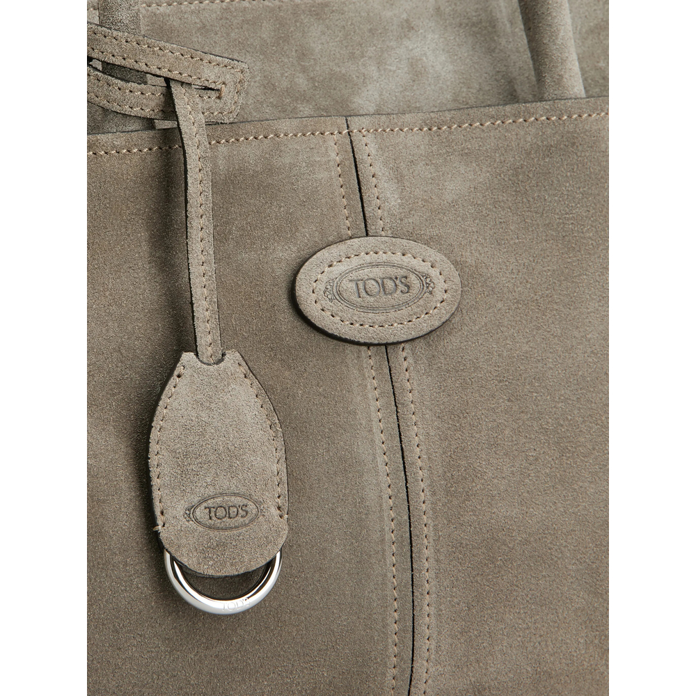 Small Shopping Bag In Suede