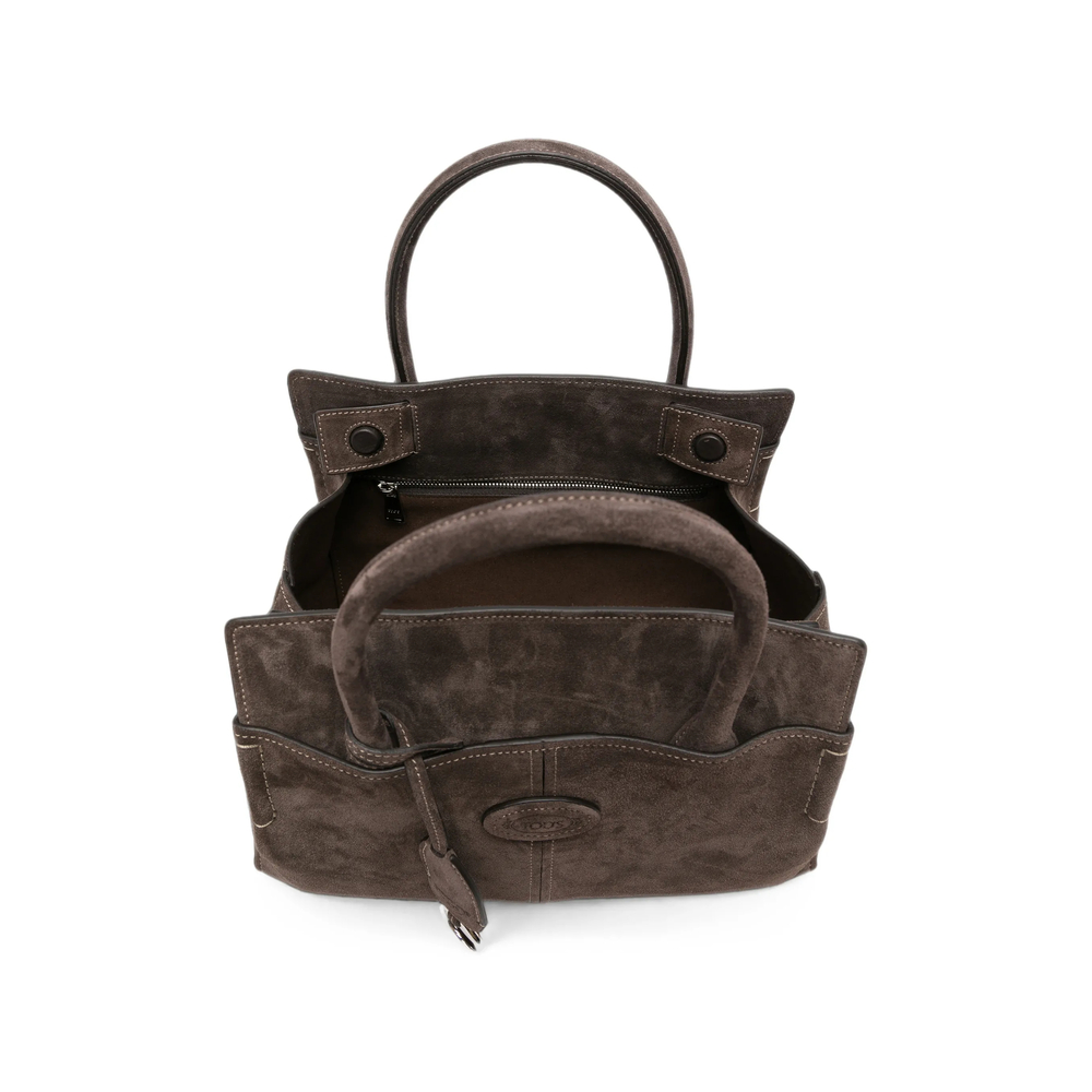 Shopping Bag In Suede Small