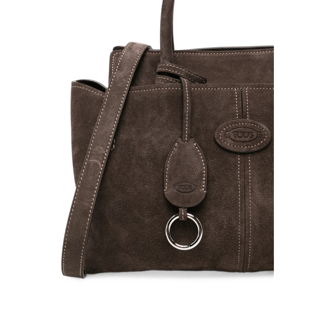 Shopping Bag In Suede Small