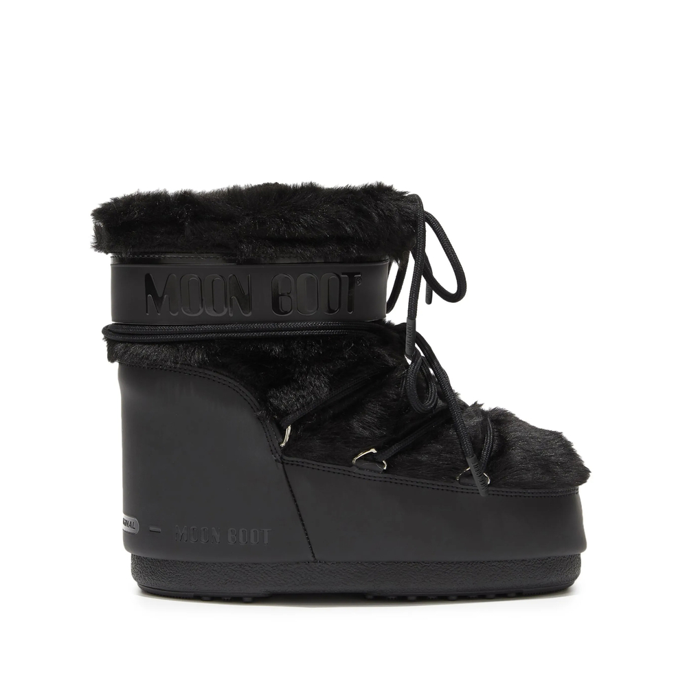 Moon Boot Icon Low Faux-fur Lace-up Boots