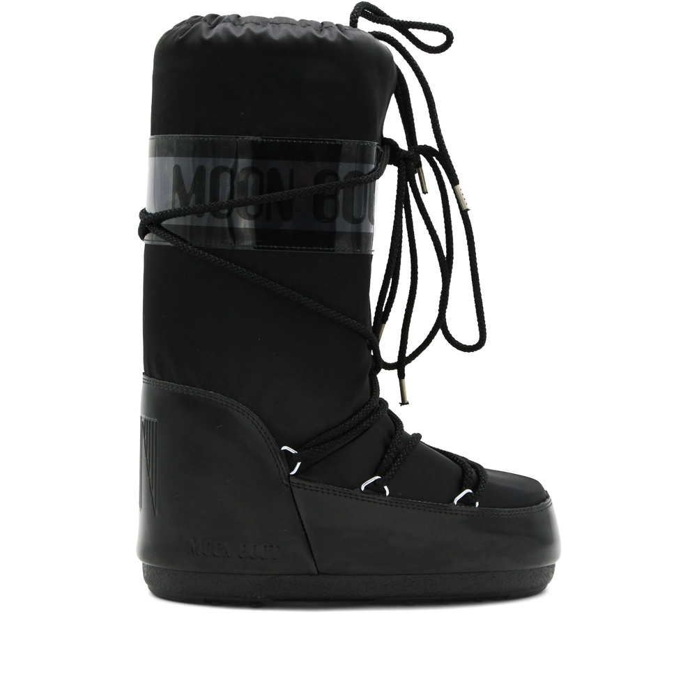 Moon Boot Icon Glance Platinum Satin Boots