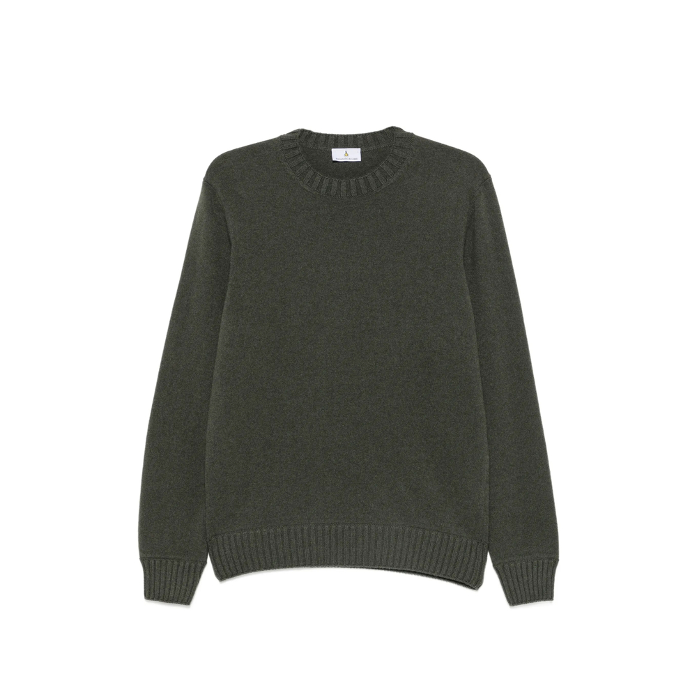 Magazzino Ricambi Ribbed-knit Crew-neck Sweater