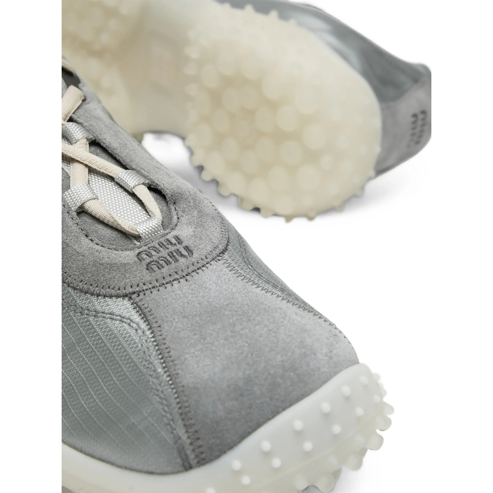 Bubble Technical Fabric And Sneakers
