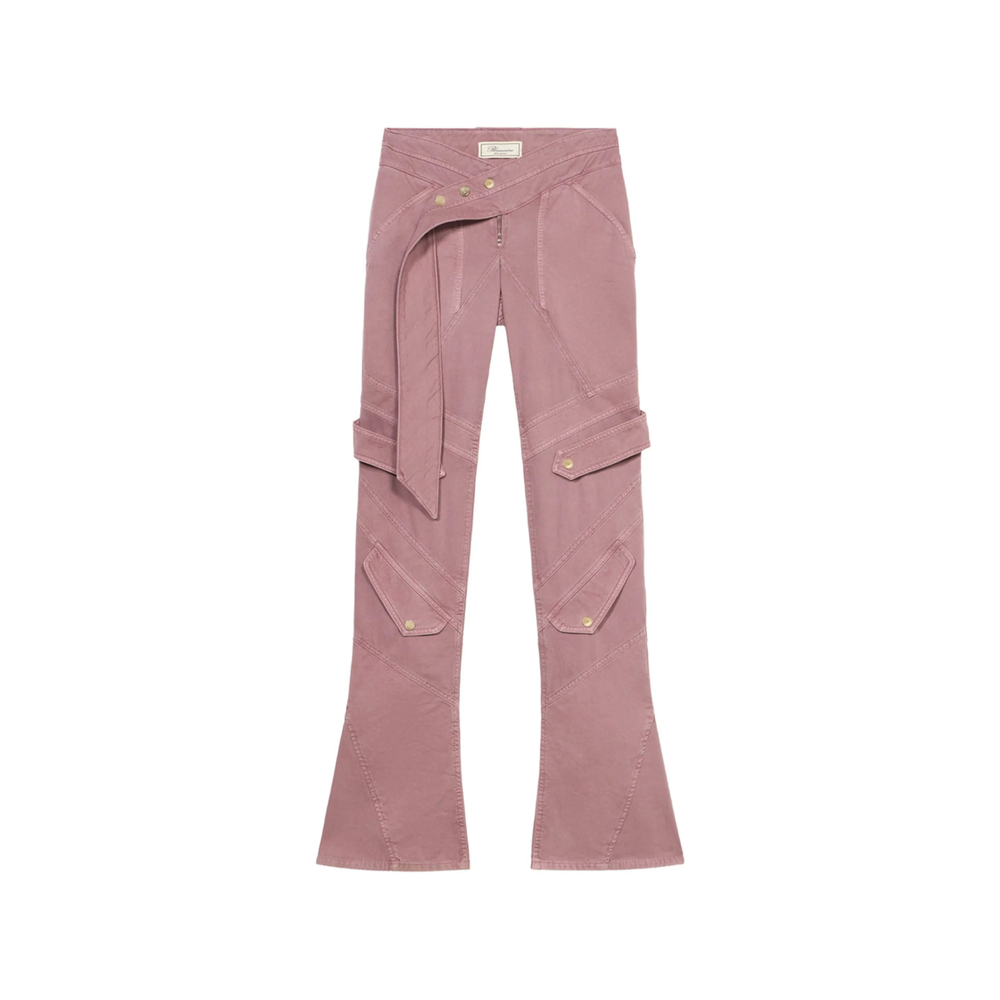 Blumarine Belted Cargo Pants