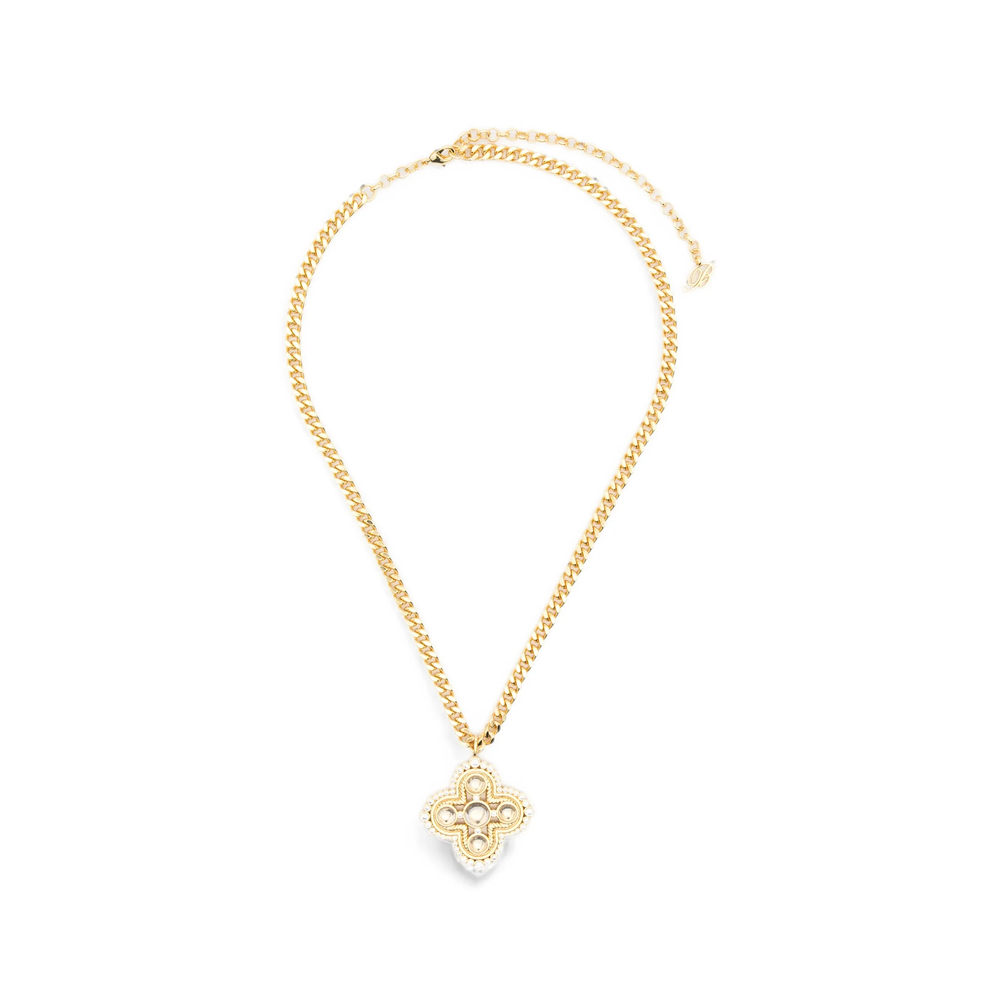 Blumarine Pendant-detail Necklace In Gold
