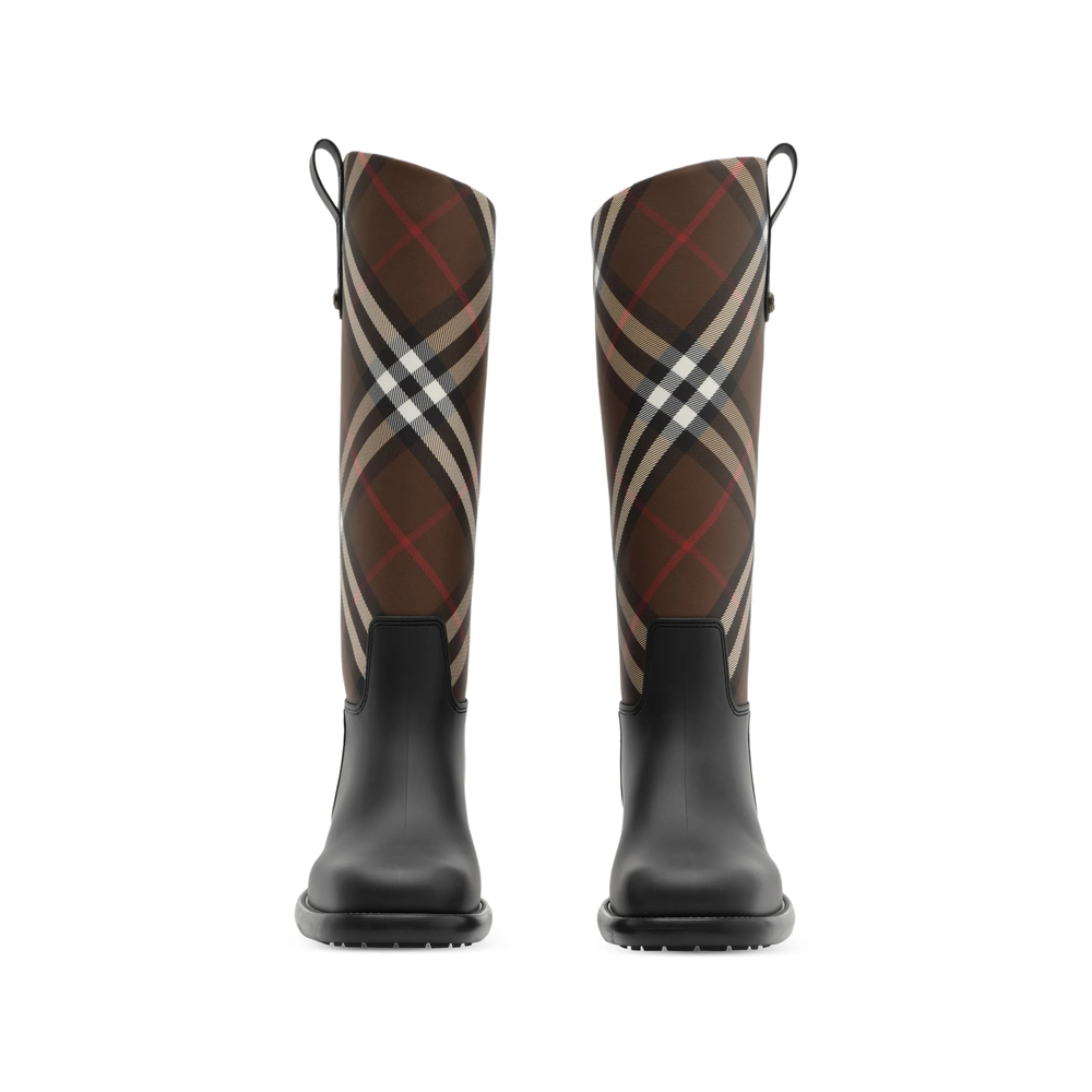 Check Cavalier Boots