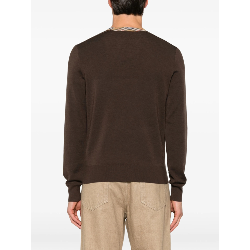 Check-Trim Long Sleeve T-Shirt