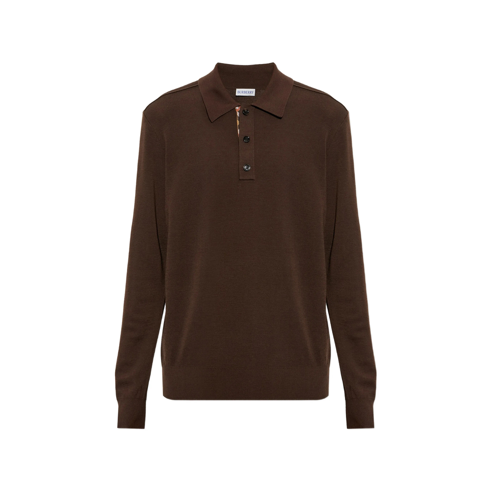 Long-Sleeve Polo Shirt