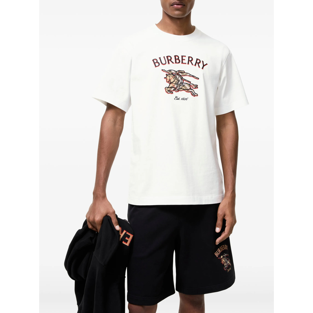 Knight Check Cotton T-Shirt