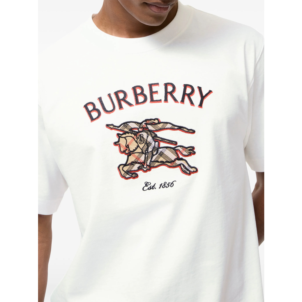 Knight Check Cotton T-Shirt