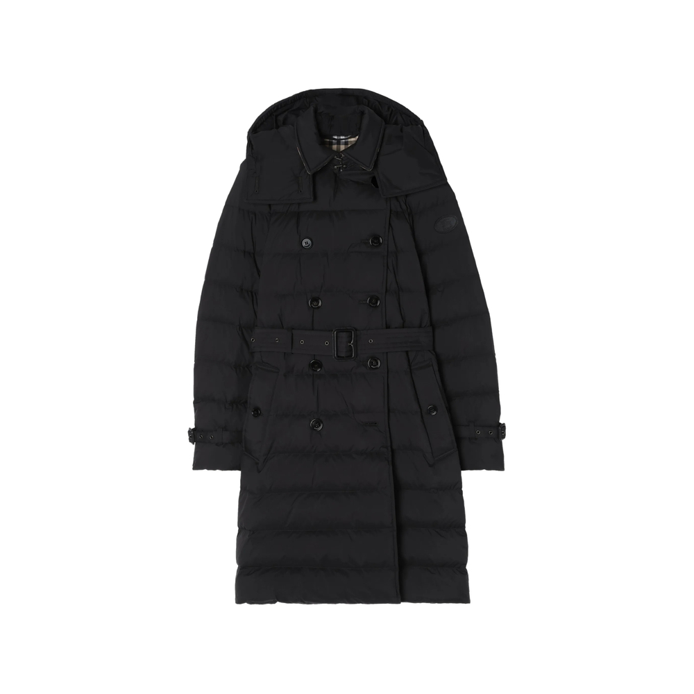 Mid-Length Nylon Audley Puffer Coat