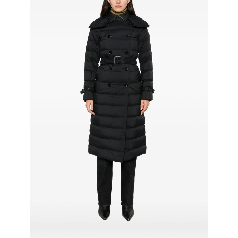 Belted Hooded Puffer Coat
