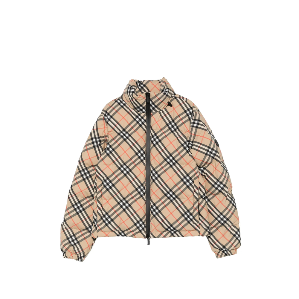 Check Puffer Jacket
