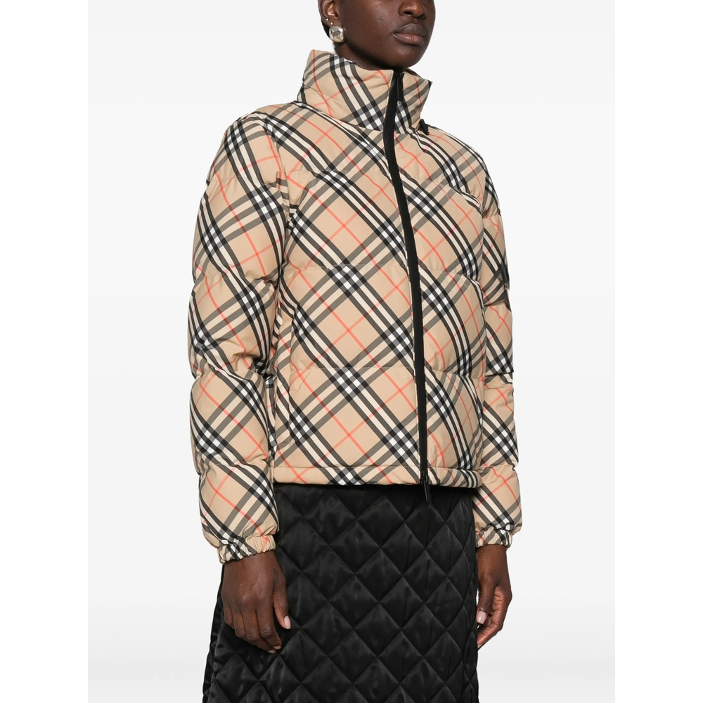 Check Puffer Jacket