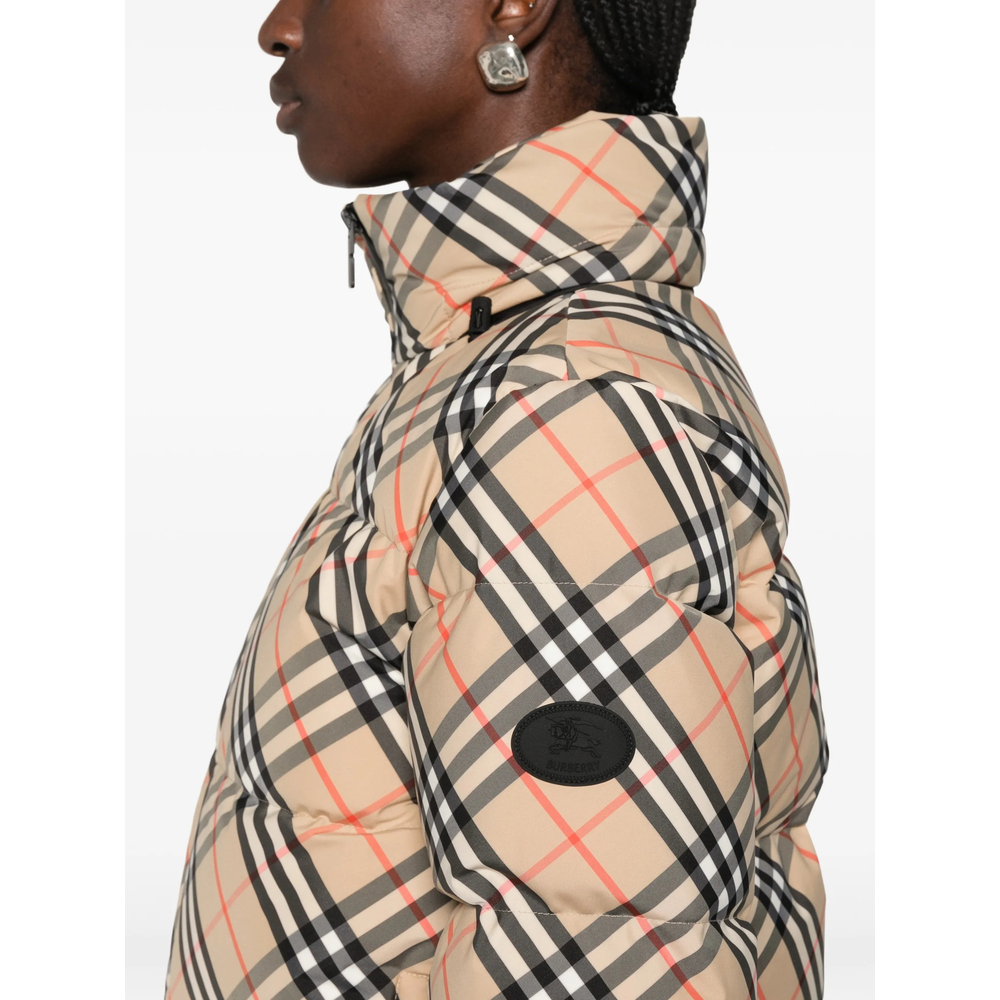 Check Puffer Jacket