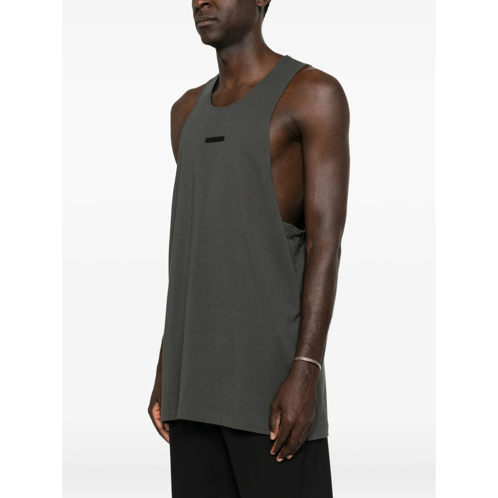 Essentials Essentials Logo-Patch Tank Top