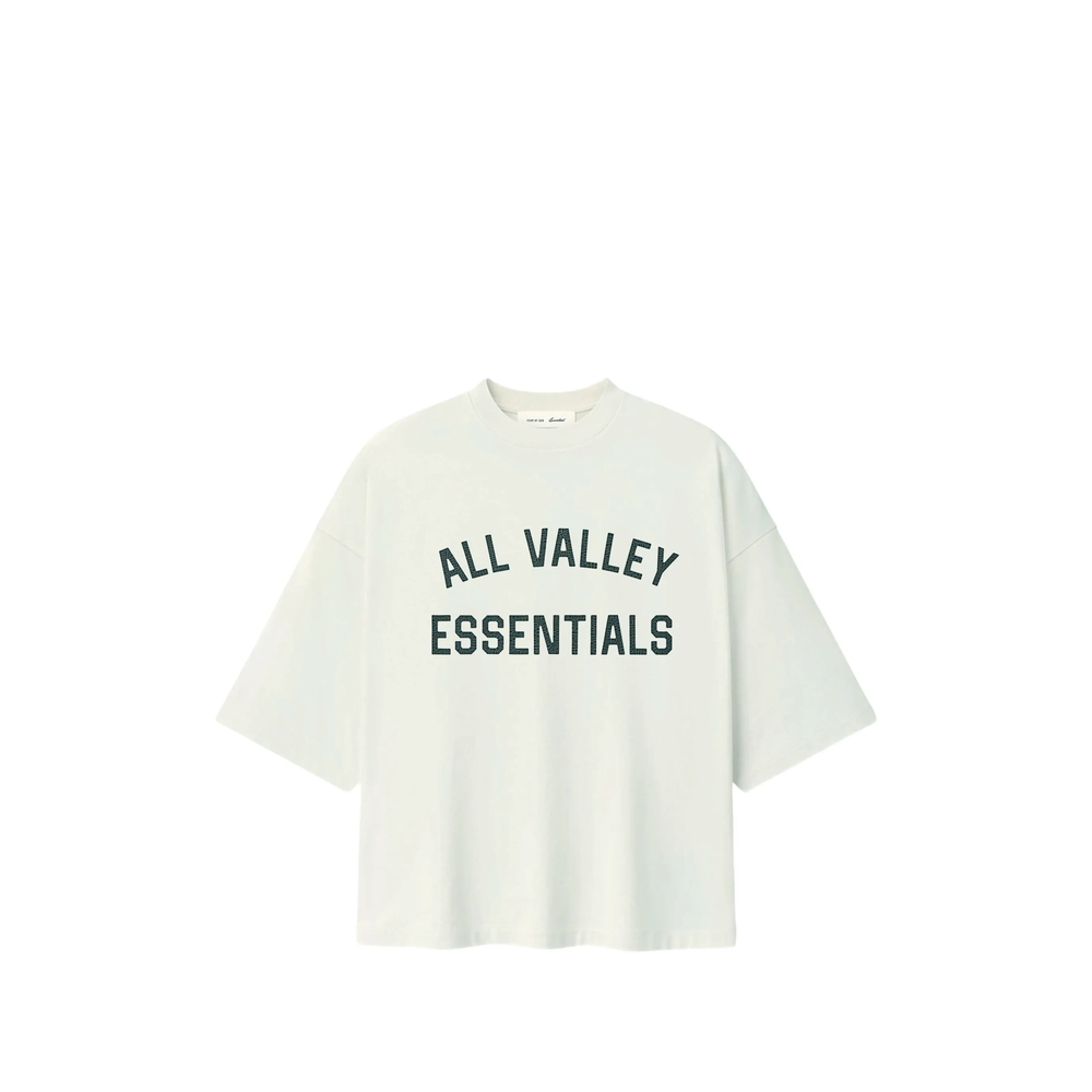 Fear Of God Essentials Merch Tee Logo-print Drop-shoulder T-shirt