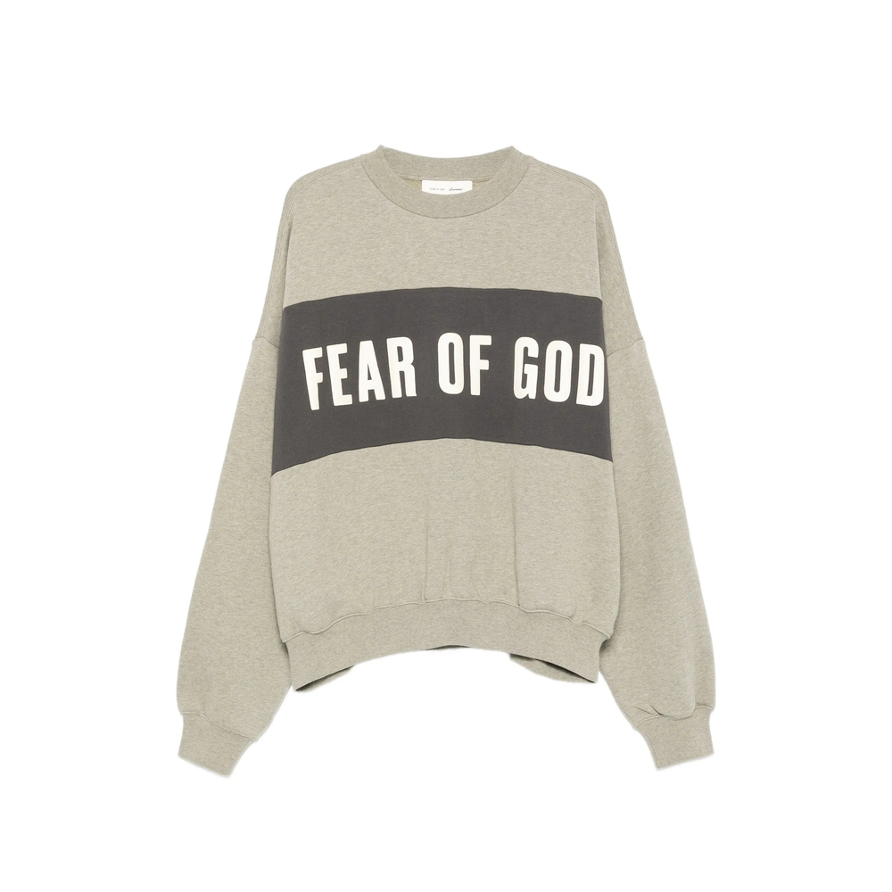 Essentials Patterned Long-sleeved Sweatshirt In Multi