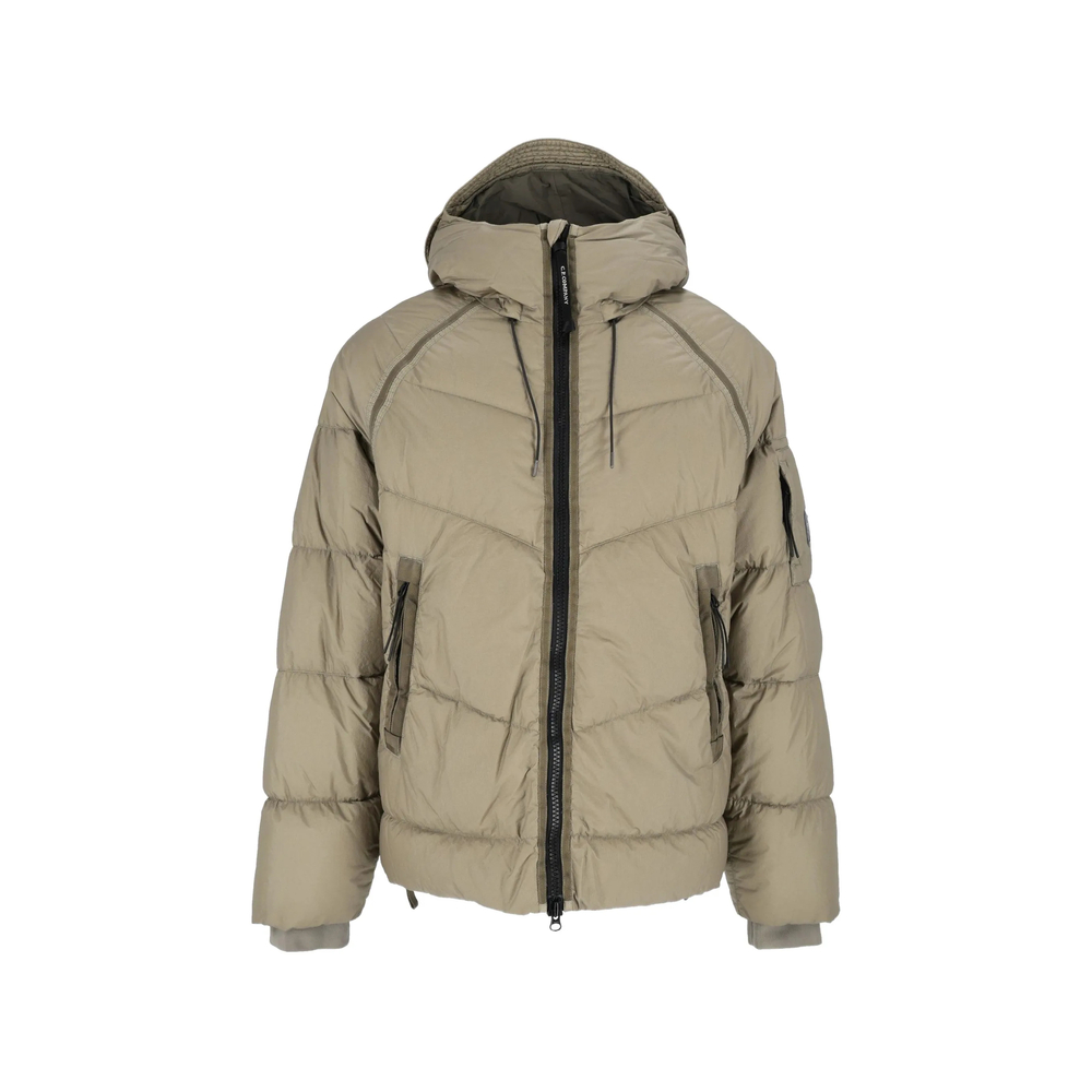 C. P. Company Down Shield Lens Hooded Puffer Jacket