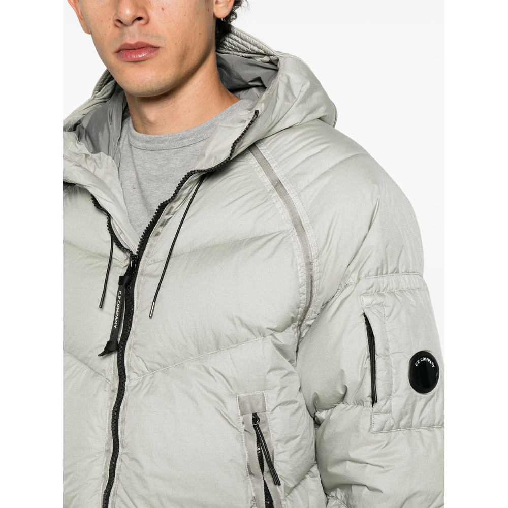 C. P. Company Lens-Detail Hooded Puffer Jacket