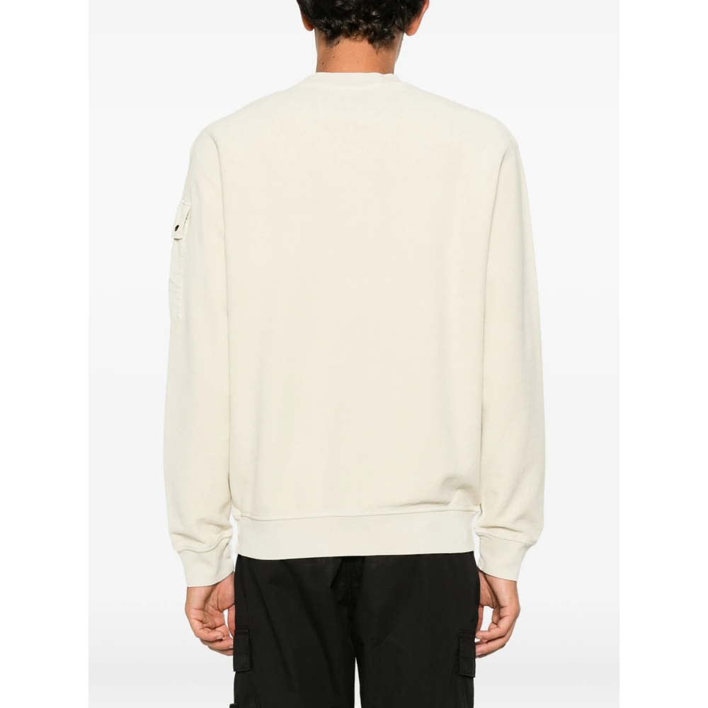 C. P. Company Lens-Detail Sleeve-Pocket Sweatshirt