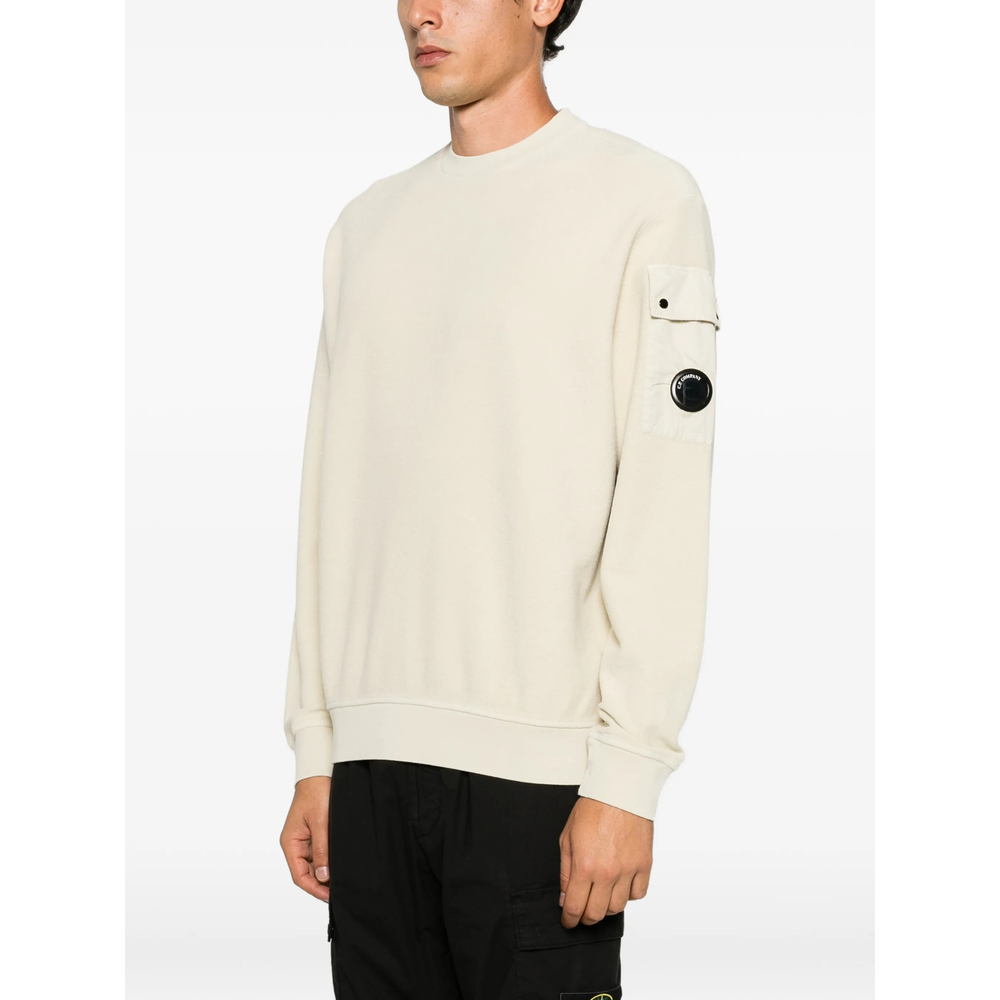 C. P. Company Lens-Detail Sleeve-Pocket Sweatshirt