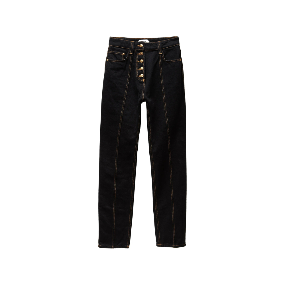VERSACE Versace High-waist Straight Jeans　ヴェルサーチ ハイウエスト ストレート ジーンズ