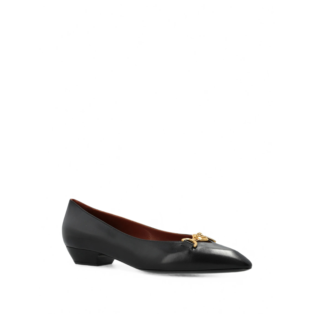 Pointed-Toe Ballet Flats