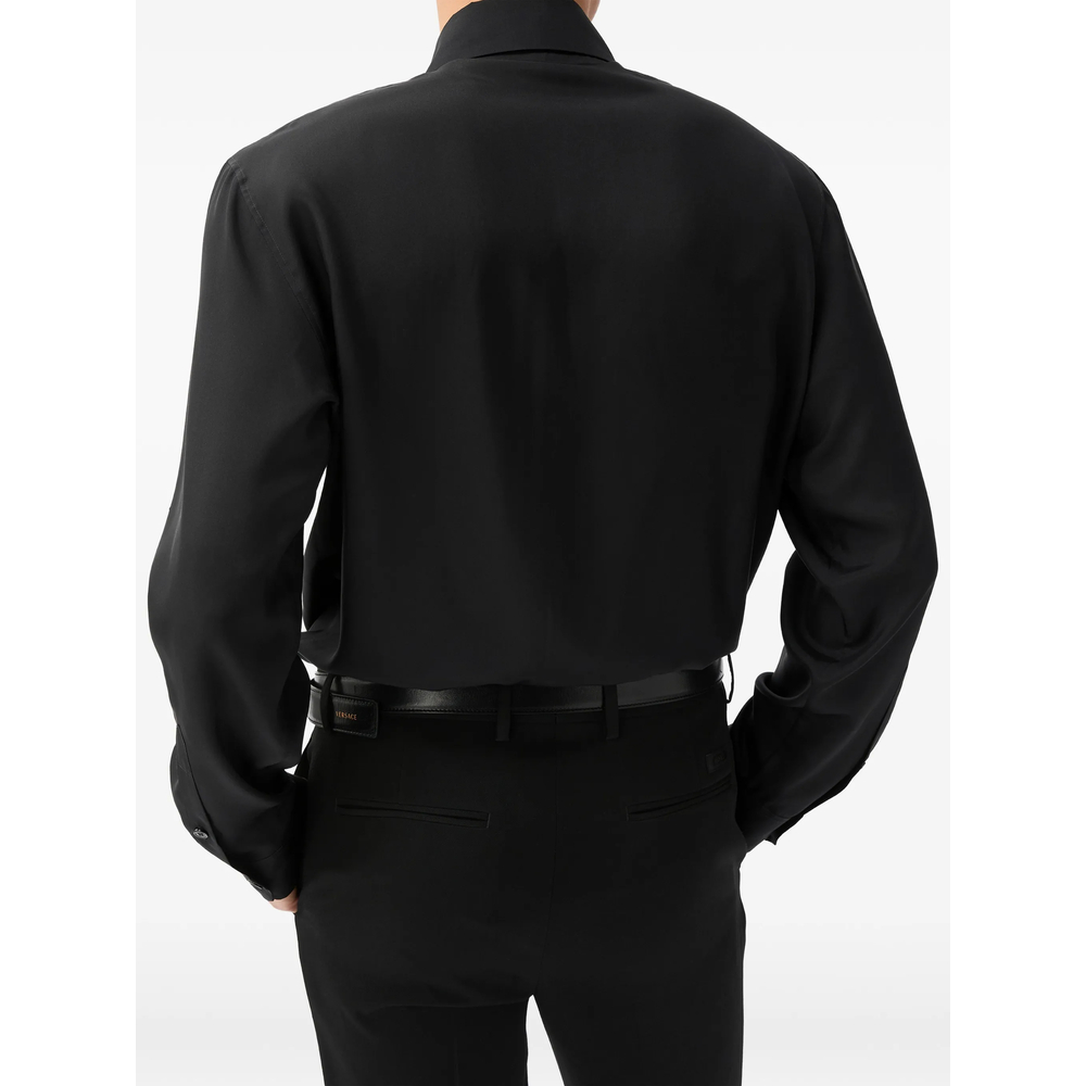 Silk-Poplin Regular Shirt