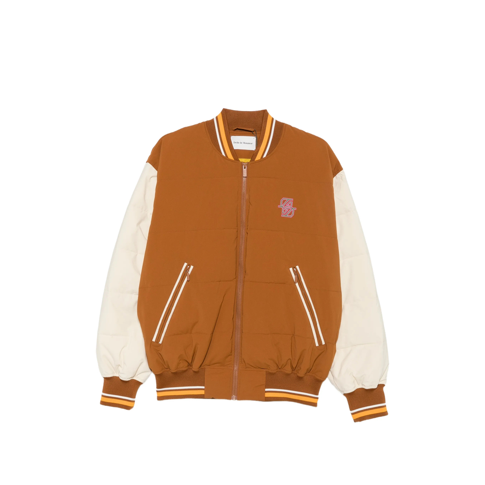 Drôle De Monsieur Embroidered Padded Jacket