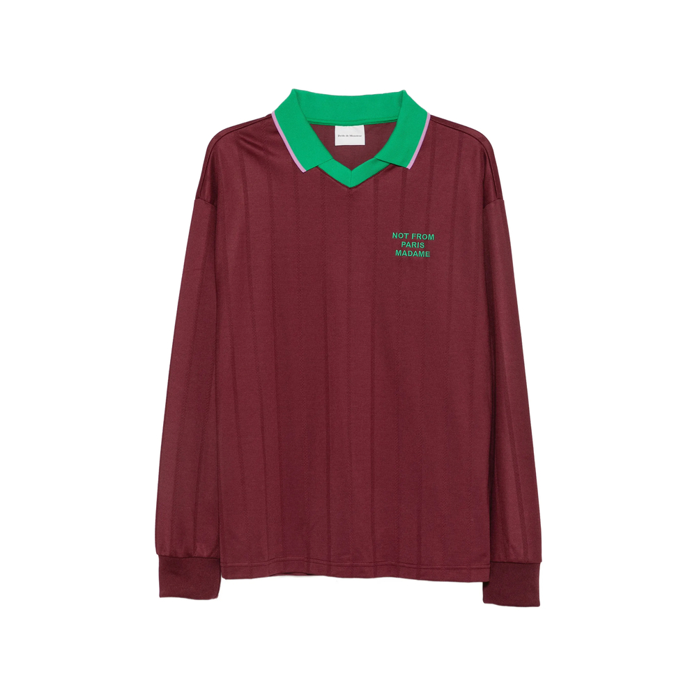 Drôle De Monsieur Slogan Polo Shirt