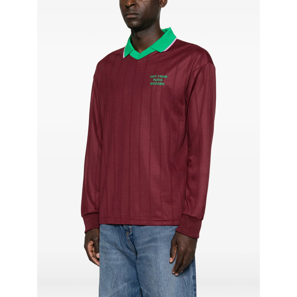 Drôle De Monsieur Slogan Polo Shirt