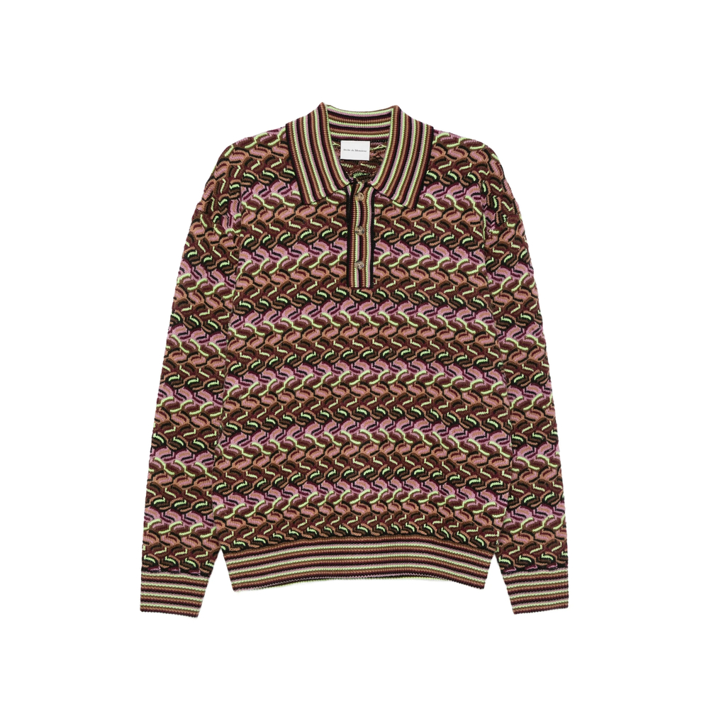 Drôle De Monsieur Buttoned Polo Shirt