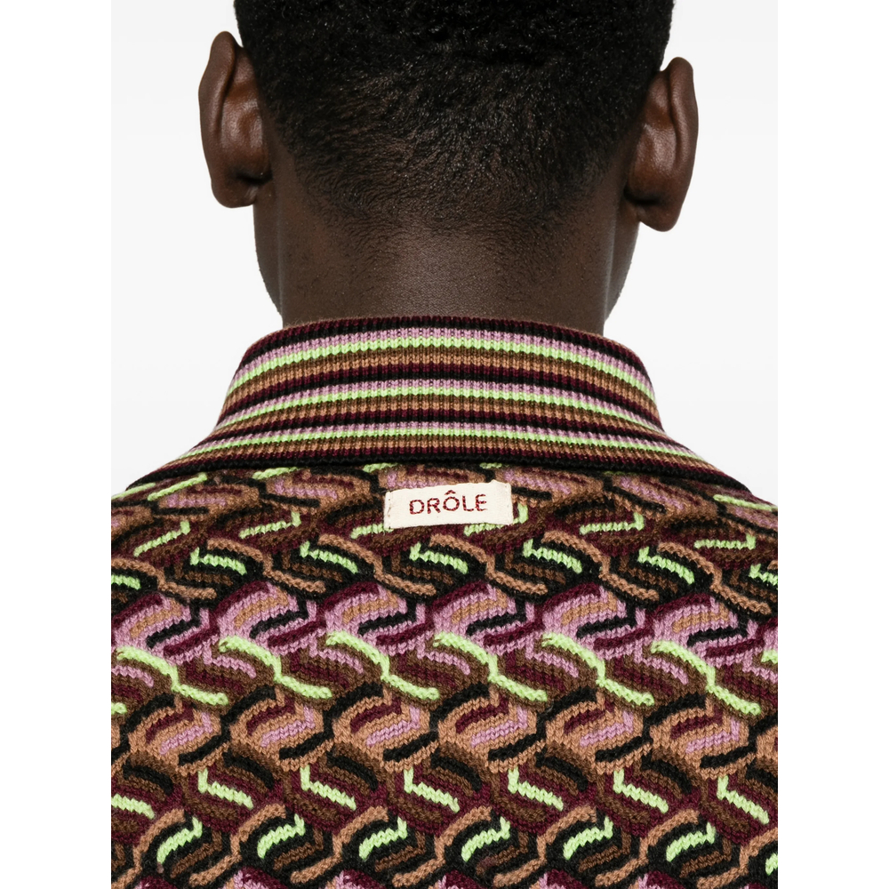 Drôle De Monsieur Buttoned Polo Shirt