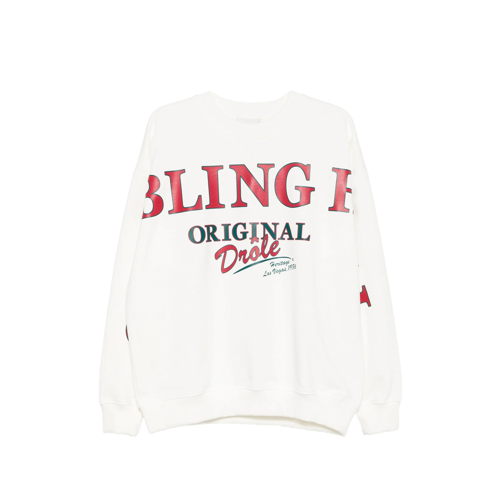 Drôle De Monsieur Logo-print Sweatshirt