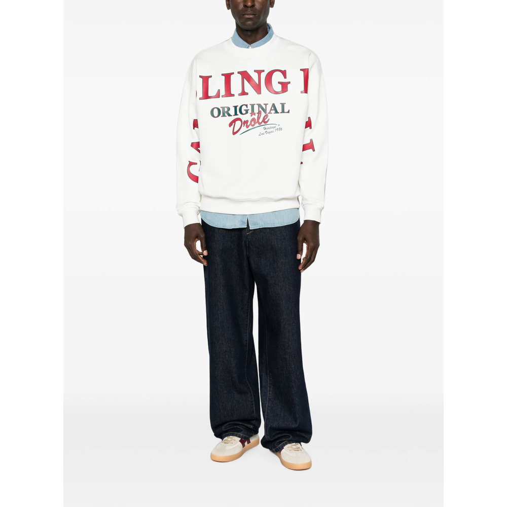 Drôle De Monsieur Logo-Print Sweatshirt