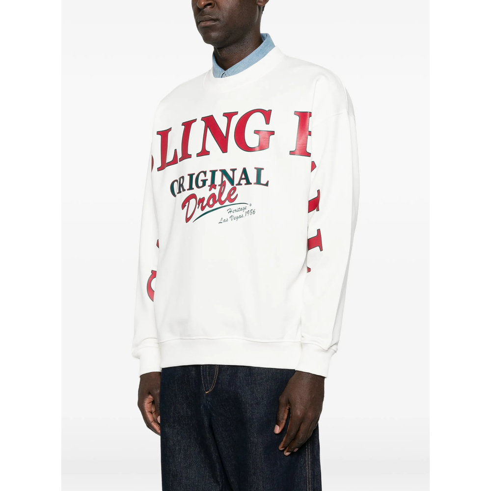 Drôle De Monsieur Logo-Print Sweatshirt