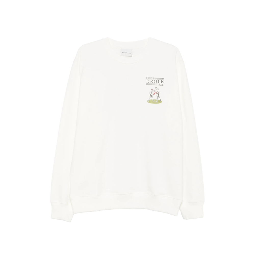 Drôle De Monsieur Drôle Boxers Graphic-print Sweatshirt
