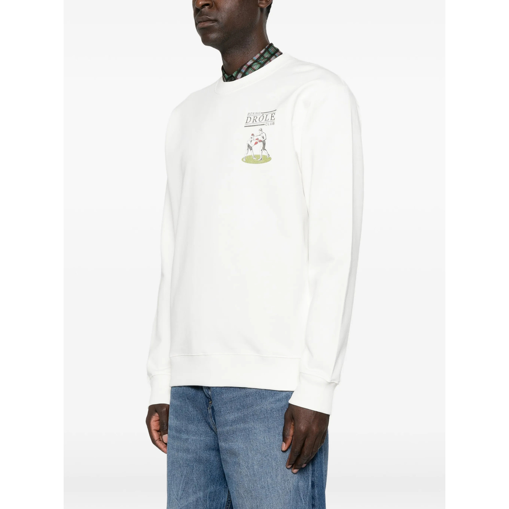 Drôle De Monsieur Drôle Boxers Graphic-Print Sweatshirt