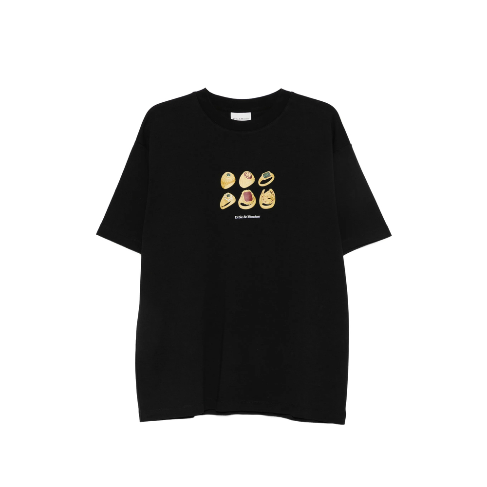 Drôle De Monsieur Rings Graphic-print T-shirt