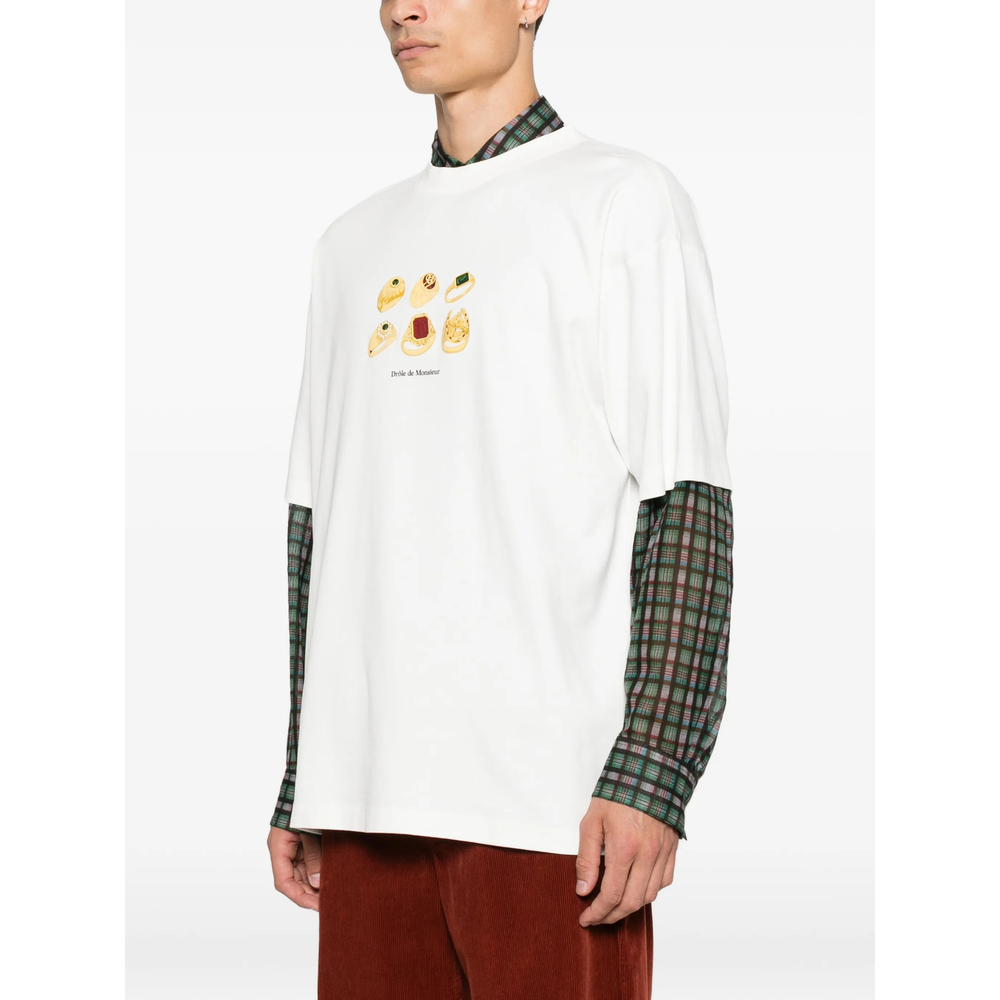 Drôle De Monsieur Graphic-Print T-Shirt