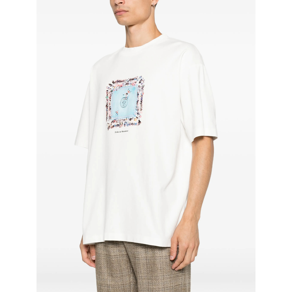 Drôle De Monsieur Boxers Ring Graphic-Print T-Shirt