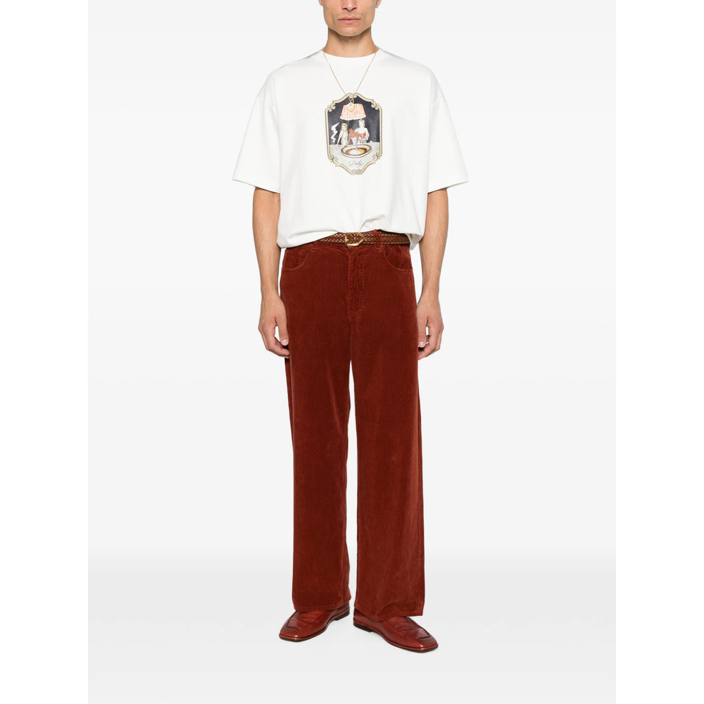 Drôle De Monsieur Graphic-Print T-Shirt